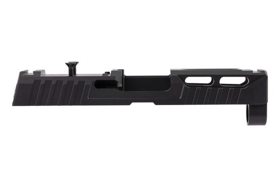 Norsso pBentham RMR Cut Slide Fits SIG P320 Compact and has aggressive serrations